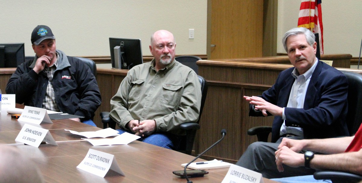 Slope, Bowman county leaders express frustration with federal&nbsp;overreach