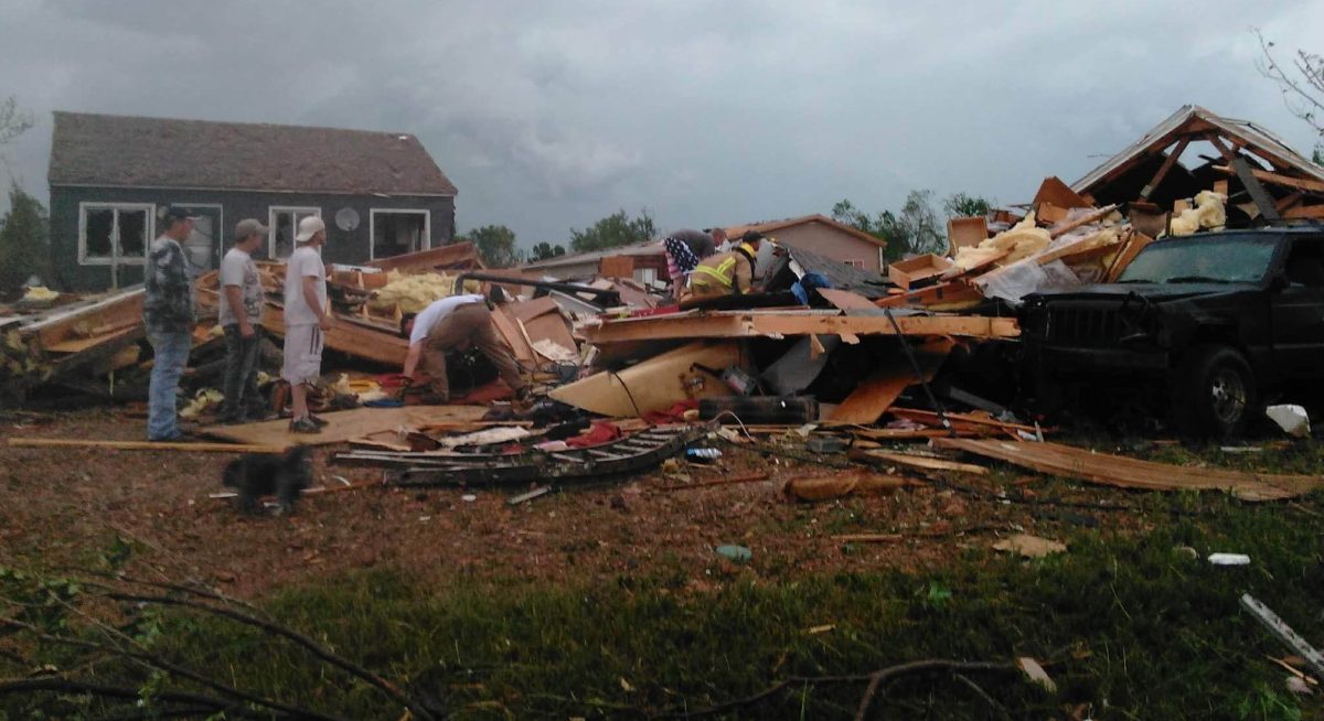 People injured, and homes destroyed and damaged after tornado hits Baker,&nbsp;Mont.